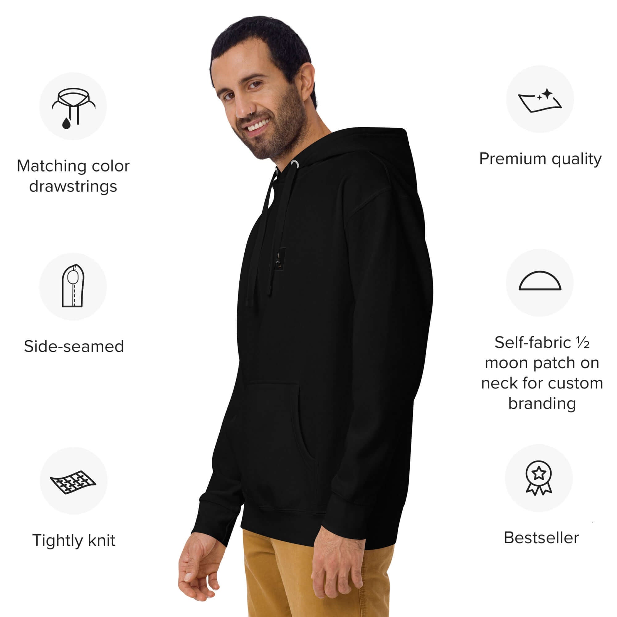 Unisex-Kapuzenpullover, bequem und stylisch, ideal für kühle Abende. Perfekt zum unisex kapuzenpullover kaufen.