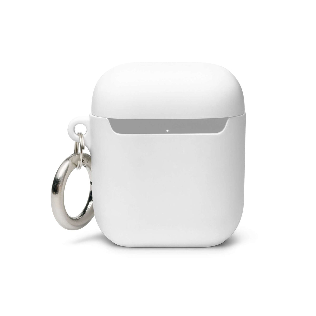 AirPods® Schutzhülle mit Karabiner in modernem Design und robustem Schutz für AirPods.
