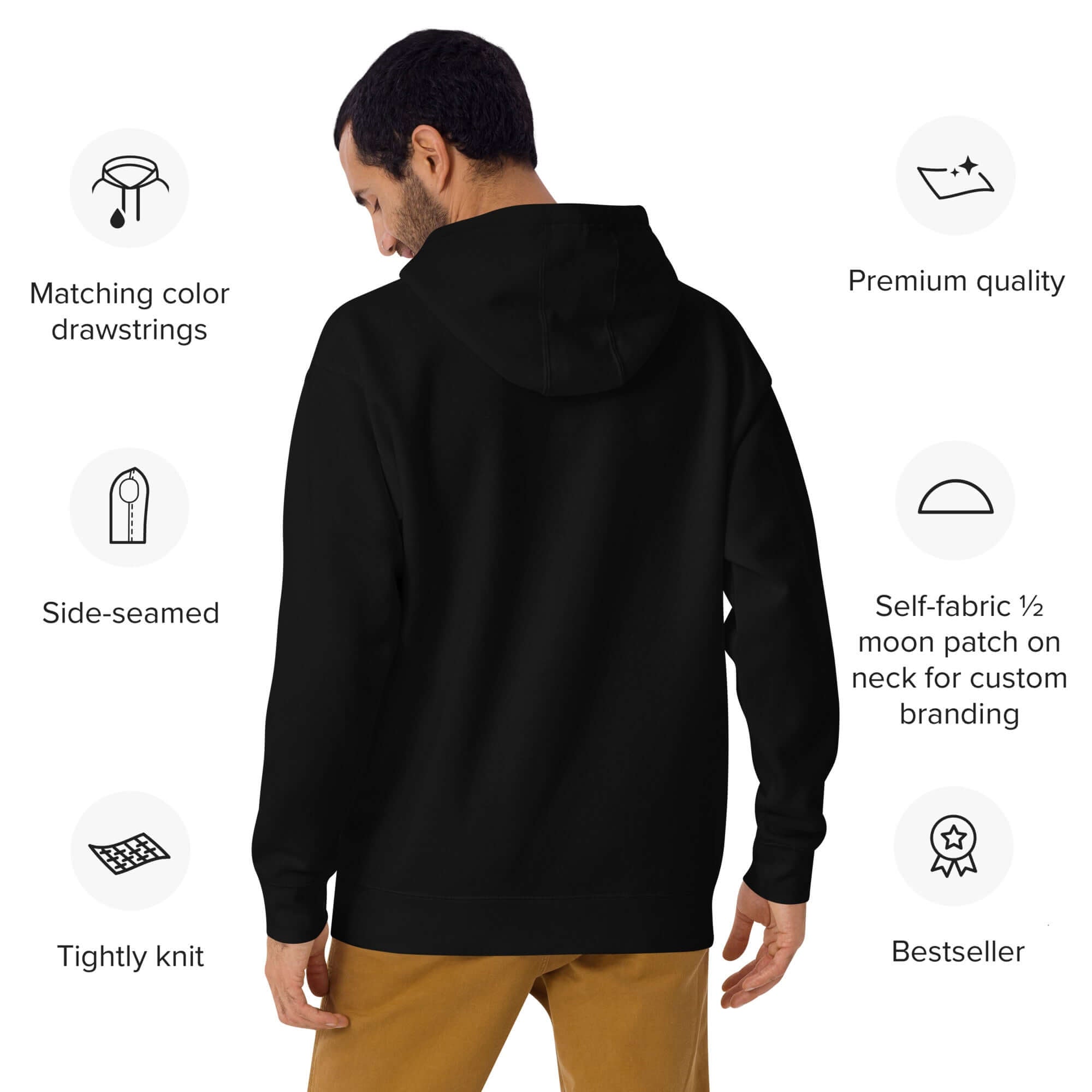 Unisex-Kapuzenpullover, bequem und stylisch, ideal für kühle Abende. Perfekt zum unisex kapuzenpullover kaufen.