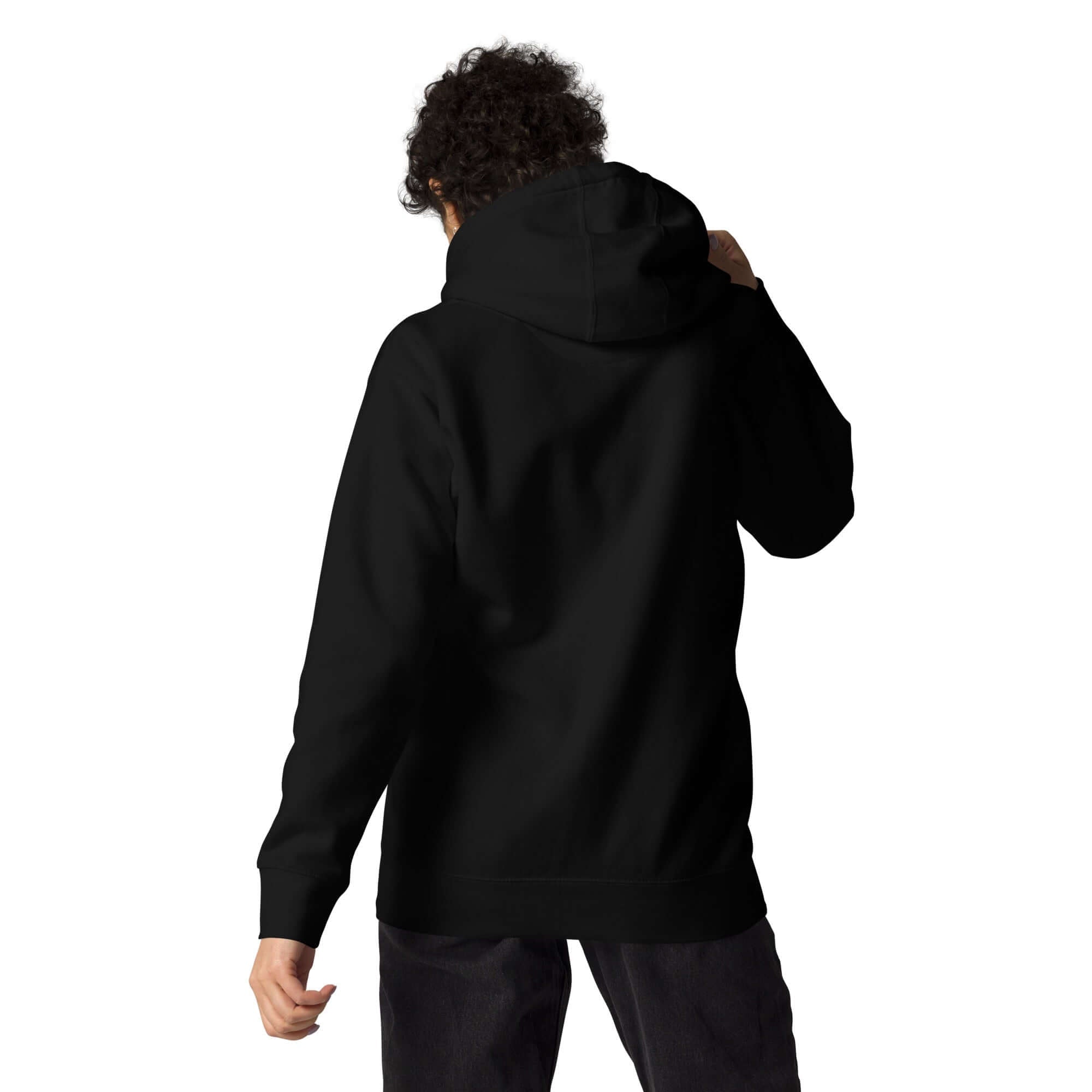 Unisex-Kapuzenpullover in Schwarz, bequem und stylish, unisex kapuzenpullover kaufen.