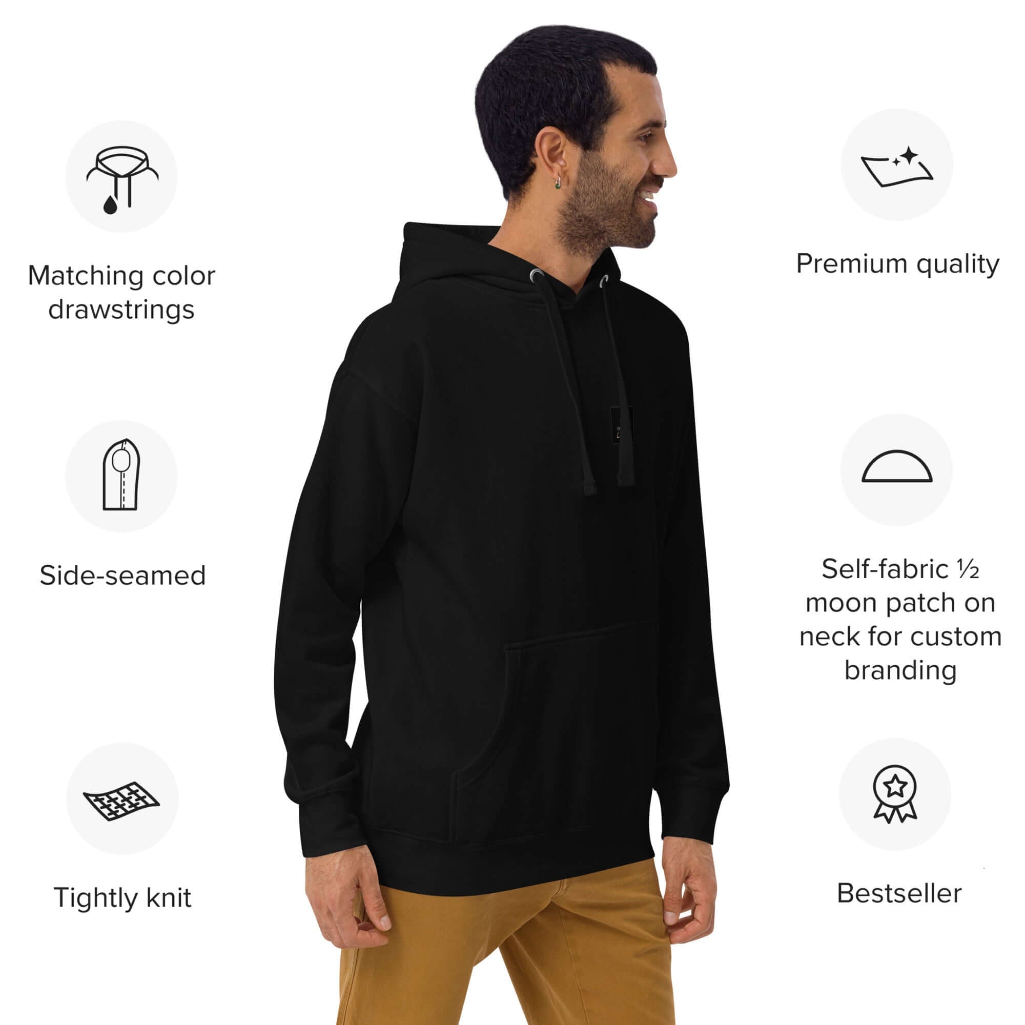 Unisex-Kapuzenpullover mit Beuteltasche und Kapuze, unisex kapuzenpullover kaufen.